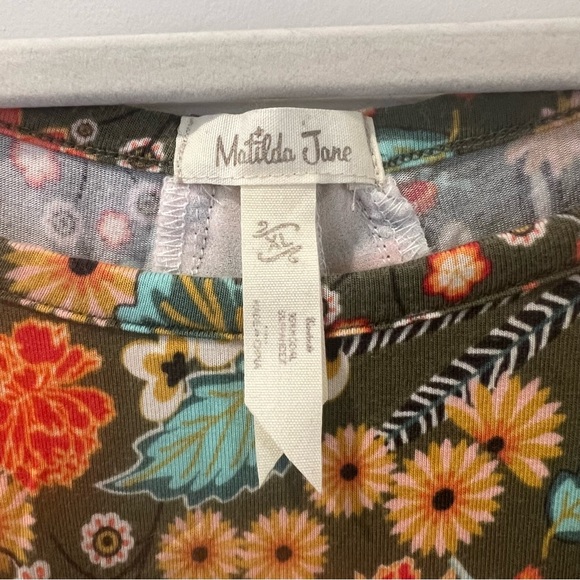 Matilda Jane Floral Ruffled Tank - Picture 2 of 4